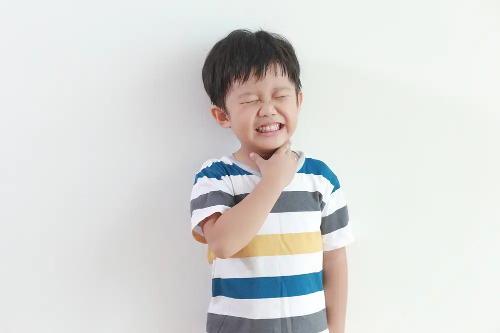 التهاب اللوز عند الاطفال