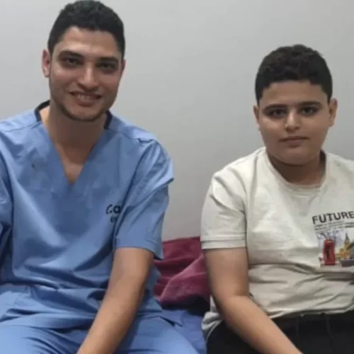 مريض كان يعانى من انسداد في التنفس وشخير